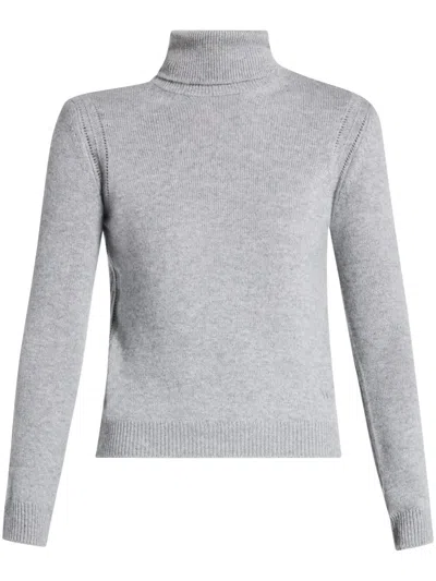 Tom Ford Knitted Top In Grey