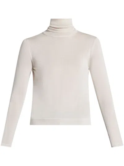 Tom Ford Knitted Top In Neutrals