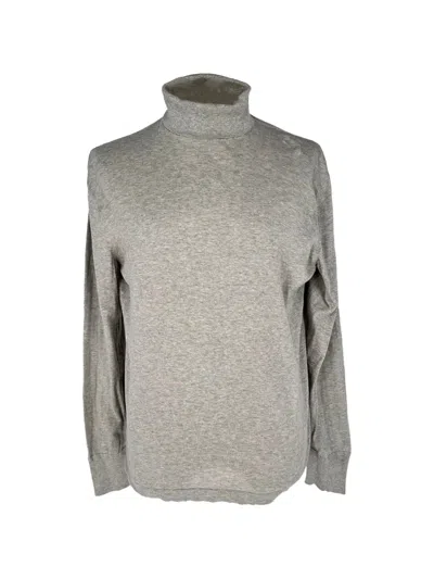 Pre-owned Tom Ford Knitted Turtleneck Sweater In Grey