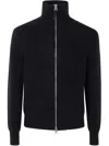 Tom Ford Slim-fit Ribbed Wool And Cashmere-blend Zip-up Cardigan