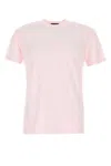 Tom Ford Short Sleeve Crewneck T-shirt In Pink