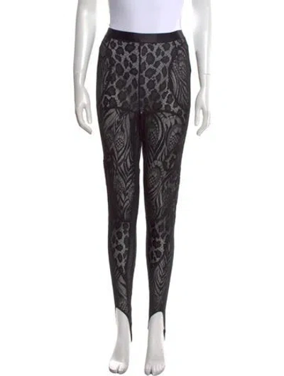 Pre-owned Tom Ford Lace Skinny Leg Pants W/ Tags In Black