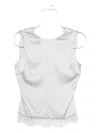 Tom Ford Seidentop Mit Spitzenborten In White