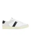 Tom Ford Panelled Suede And Grained Leather Sneakers In Multi