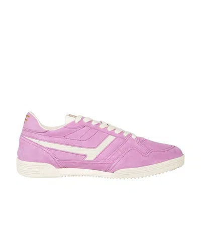 Tom Ford Lace Up Sneakers In Pink