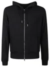 TOM FORD TOM FORD LACED ZIPPED HOODIE