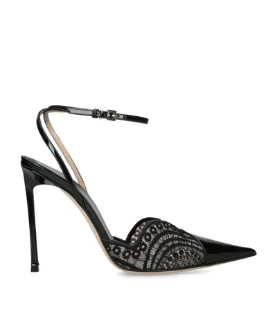 Tom Ford Lace-detail Pumps 105 In Black