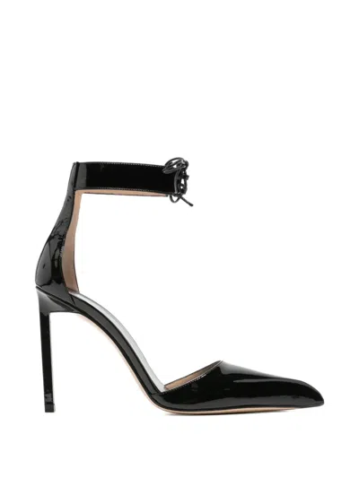 Pre-owned Tom Ford Lace-up Pointed-toe Pumps In Black