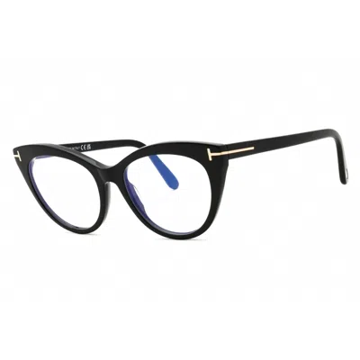 Tom Ford Ladies Black Cat Eye Eyeglass Frames Ft6091b