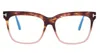 Tom Ford Ladies Brown Rectangular Eyeglass Frames Ft5768-b 055 54