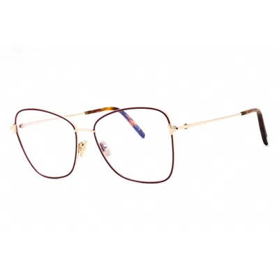 Tom Ford Ladies Multi-color Cat Eye Eyeglass Frames Ft5906b In Gold