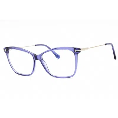 Tom Ford Ladies Purple Cat Eye Eyeglass Frames Ft5687b