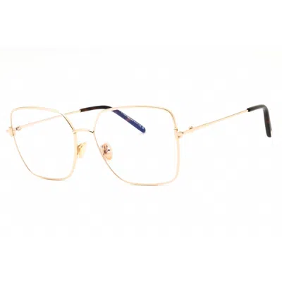 Tom Ford Ladies Rose Gold Tone Rectangular Eyeglass Frames Ft5739b