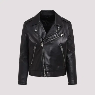 TOM FORD LAMB LEATHER BIKER JACKET