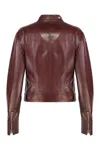 Tom Ford Lambskin Jacket In Brown