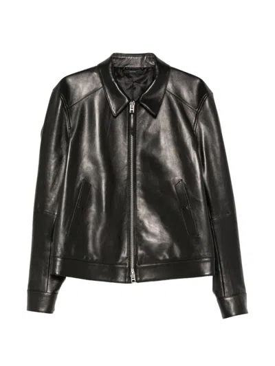 Tom Ford Lambskin Jacket In Black