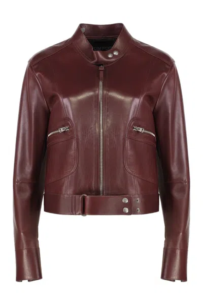 TOM FORD TOM FORD LAMBSKIN JACKET