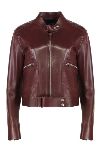 TOM FORD TOM FORD LAMBSKIN JACKET