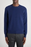 Tom Ford Men's Cashmere And Lambswool Raglan Crewneck Sweater In Blue