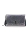 Tom Ford Laminated Pochette With Chain Shoulder Strap