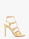 Tom Ford Laminated Leather Sandals With Croco Print