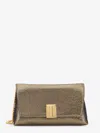 Tom Ford Laminated Pochette With Chain Shoulder Strap