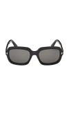 Tom Ford Square-frame Sunglasses In Black