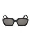 Tom Ford Square-frame Sunglasses In Black