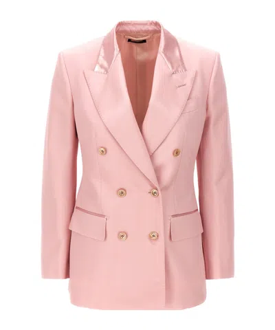 TOM FORD LAPEL LONG-SLEEVED SUIT JACKET