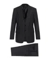 Tom Ford Check-pattern Wool Suit In Gray