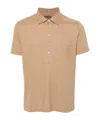 Tom Ford Lapel Polo Shirt In Nude