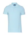 Tom Ford Tennis Cotton Piquet Polo In Blue
