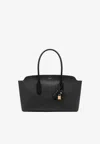 Tom Ford Large Alexander Grain Leather Shoulder Bag In Black