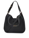 TOM FORD LARGE BLACK GRAIN CROSSBODY BAG