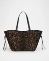 Tom Ford Large Tote Bag In Ocelot Jacquard