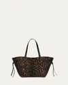 Tom Ford Large Tote Bag In Ocelot Jacquard