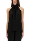 Tom Ford Sleeveless Lavalliere Blouse