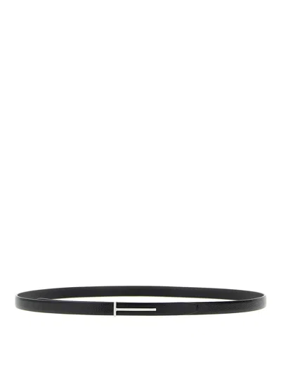 Tom Ford Leaher Bel In Black