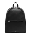 Tom Ford Leather Backpack In Black