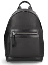 Tom Ford Leather Backpack In Black