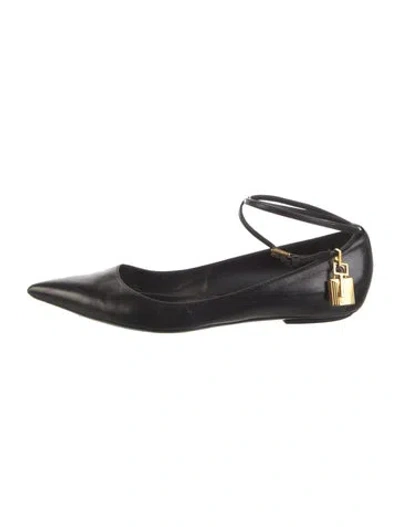 Pre-owned Tom Ford Leather Ballet Flats In Multi