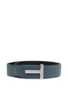 Tom Ford Klassischer Gürtel In Blue
