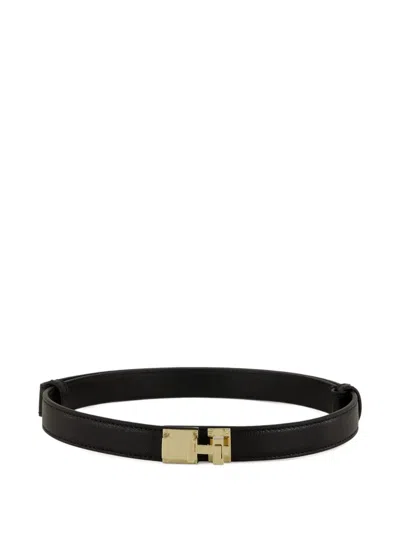 Tom Ford Leather Belt In Black