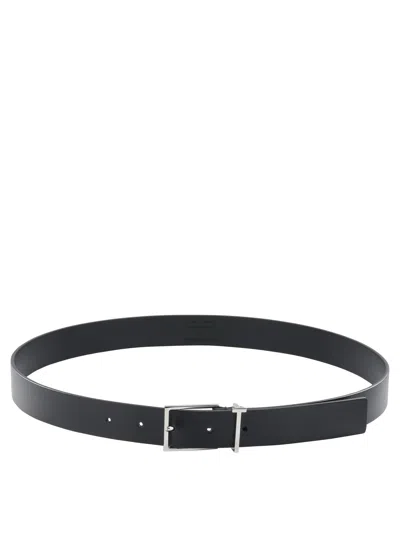 Tom Ford Leather Belt In Black