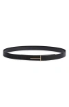 Tom Ford Leather Belt In Pattern