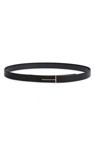 Tom Ford Leather Belt In Pattern
