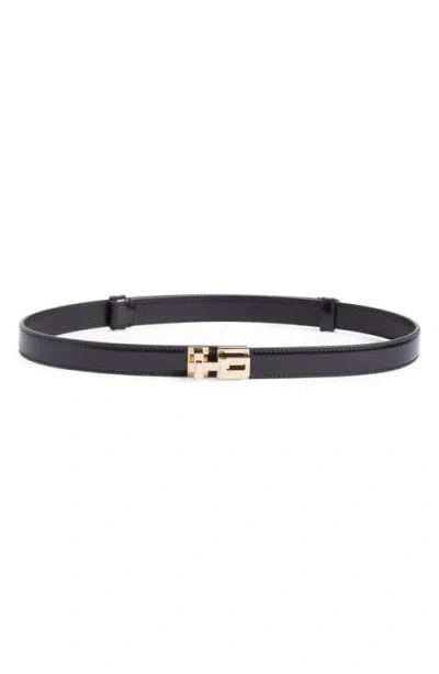 Tom Ford Leather Belt In Black