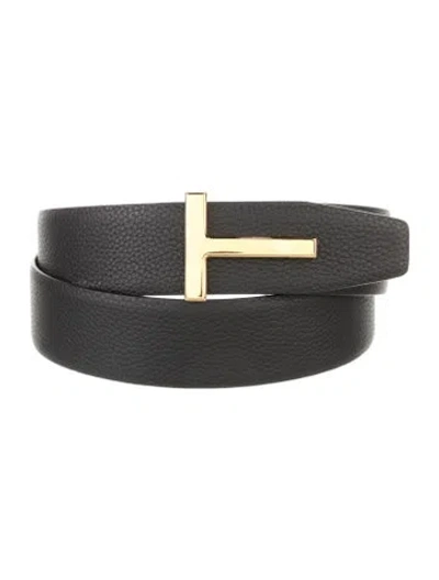 Pre-owned Tom Ford Leather Belt In Brown