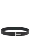 Tom Ford Leather Belt In Brown