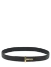 Tom Ford Leather Belt In Brown